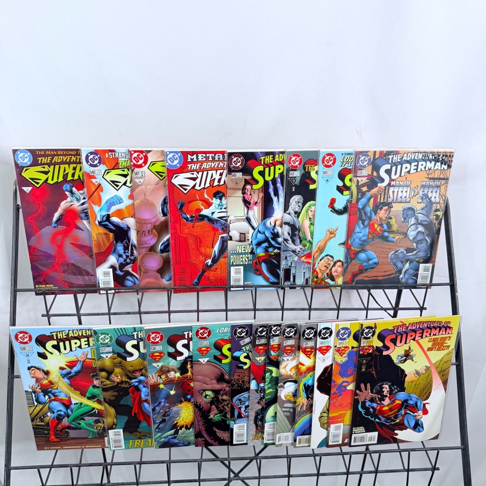 DC Comics The Adventures of Superman 523-530 532 536-539 541 543 545-549 lot